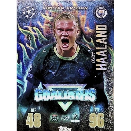 Erling Haaland Limited Edition - Goaliaths Manchester City GL1
