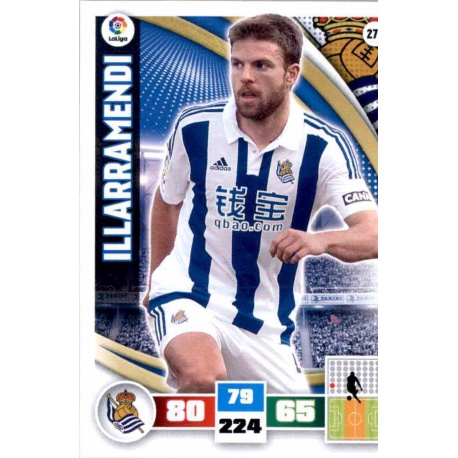 Illarramendi Real Sociedad 276 Adrenalyn XL La Liga 2015-16