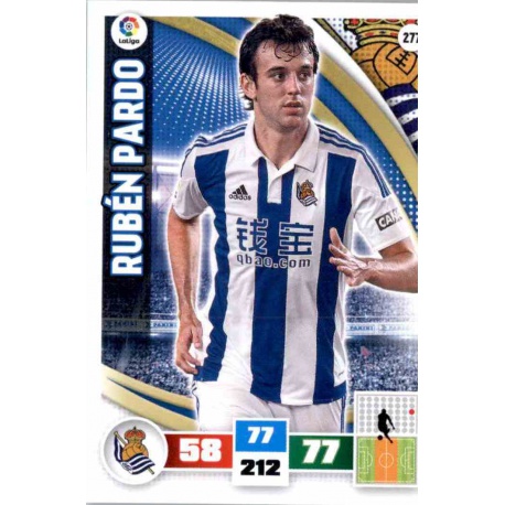 Rubén Pardo Real Sociedad 277 Adrenalyn XL La Liga 2015-16