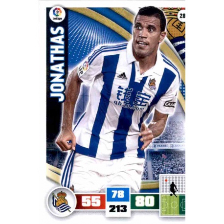 Jonathas Real Sociedad 281 Adrenalyn XL La Liga 2015-16