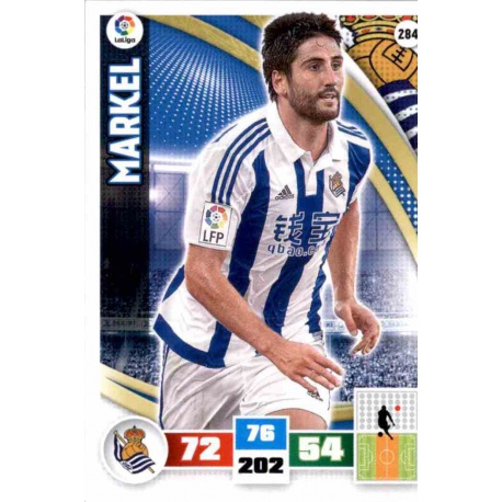 Markel Real Sociedad 284 Adrenalyn XL La Liga 2015-16