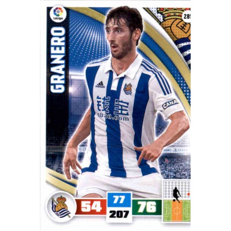 Granero Real Sociedad 285 Adrenalyn XL La Liga 2015-16