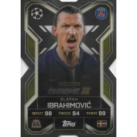 Ibrahimovic Chrome X PSG CX10