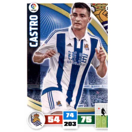 Castro Real Sociedad 288 Adrenalyn XL La Liga 2015-16