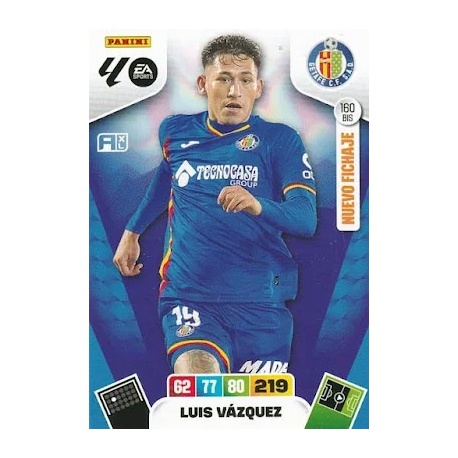 Luis Vázquez Nuevo Fichaje Getafe 160 Bis