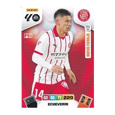 Echeverri Nuevo Fichaje Girona 174 Bis