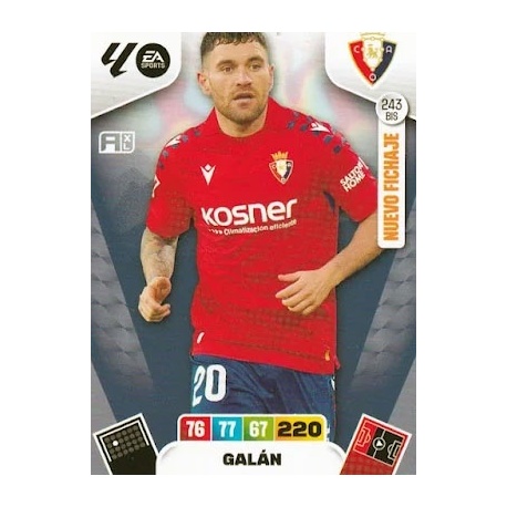 Galán Nuevo Fichaje Osasuna 243 Bis