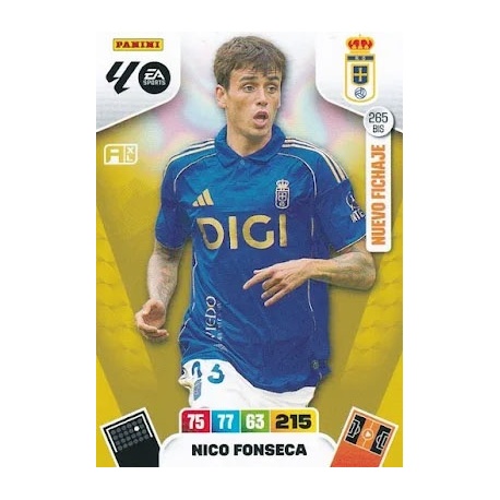 Nico Fonseca Nuevo Fichaje Oviedo 265 Bis