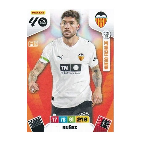 Núñez Nuevo Fichaje Valencia 332 Bis