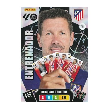 Diego Pablo Simeone Entrenador Atlético Madrid 481