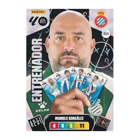 Manolo González Entrenador Espanyol 486