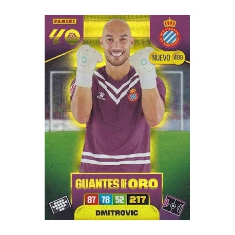 Dmitrovic Nuevo Guantes de Oro Espanyol 499