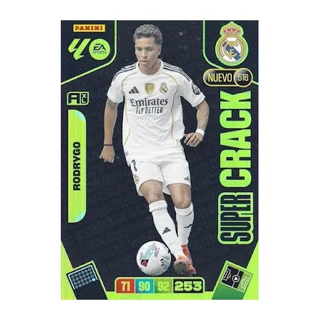 Rodrygo Nuevo Super Crack Real Madrid 516