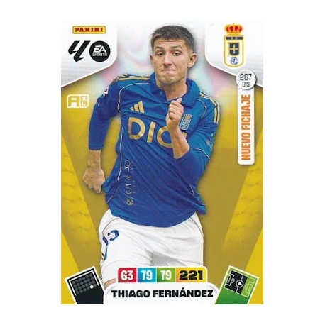 Thiago Fernández Nuevo Fichaje Oviedo 267 Bis