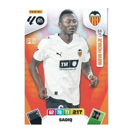 Sadiq Nuevo Fichaje Valencia 341 Bis