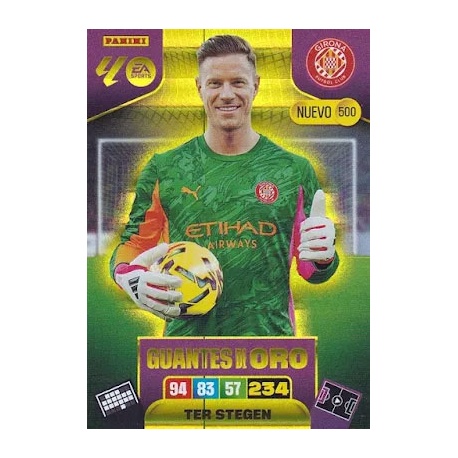 Ter Stegen Nuevo Guantes de Oro Girona 500