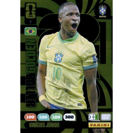 Vinicius Junior Golden Baller Brasil 2