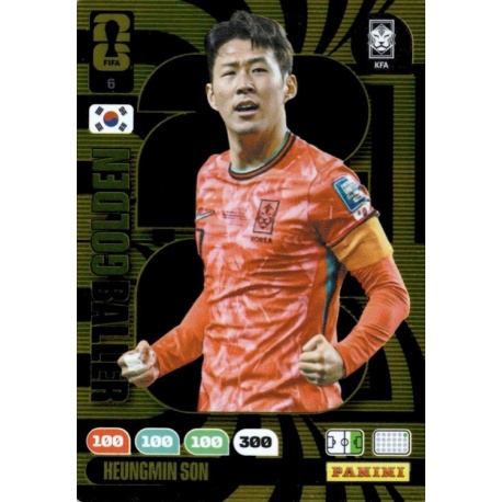 Son Heung-Min Golden Baller Corea del Sur 6