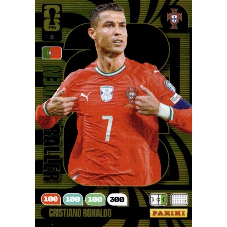Cristiano Ronaldo Golden Baller Portugal 8