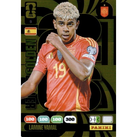 Lamine Yamal Golden Baller España 9