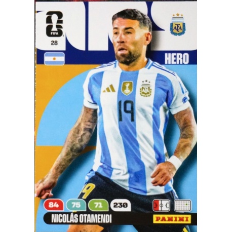 Nicolas Otamendi Argentina 28