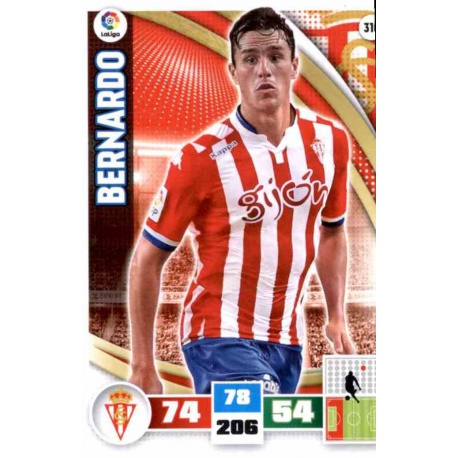 Bernardo Sporting 310 Adrenalyn XL La Liga 2015-16