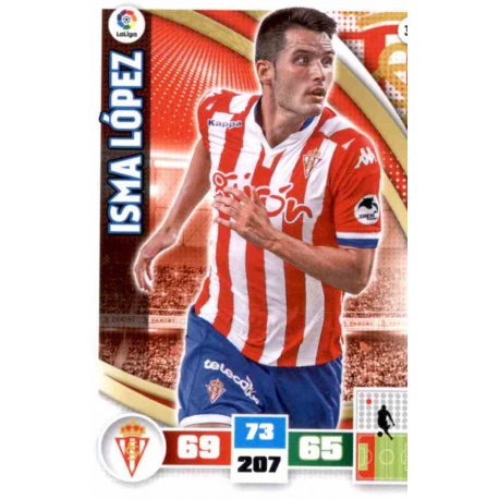 Isma López Sporting 311 Adrenalyn XL La Liga 2015-16