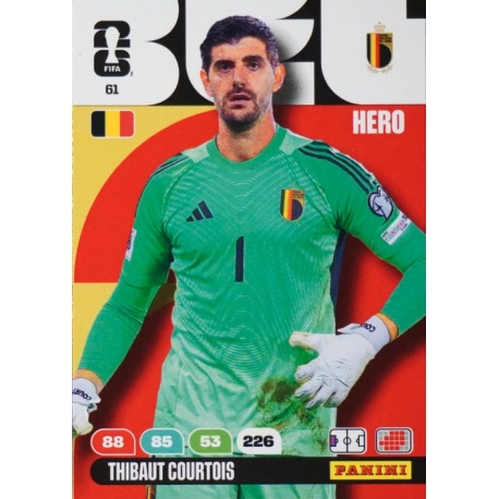 Thibaut Courtois Bélgica 61
