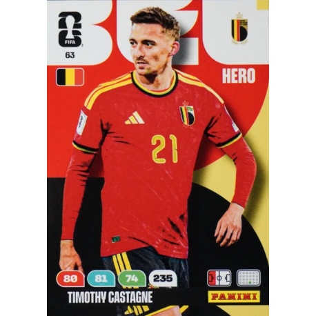 Timothy Castagne Bélgica 63