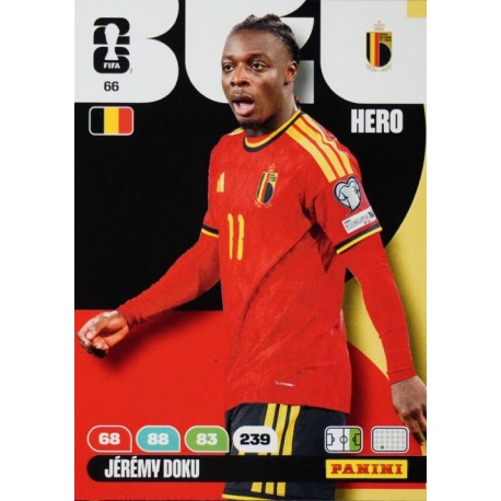 Jeremy Doku Bélgica 66