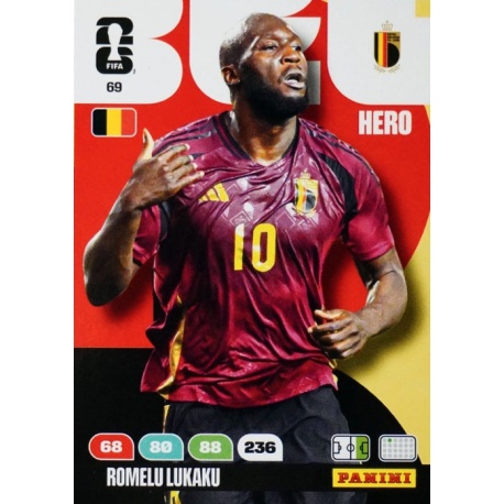 Romelu Lukaku Bélgica 69