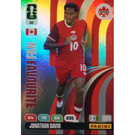 Jonathan David Fan Favourite Canadá 82