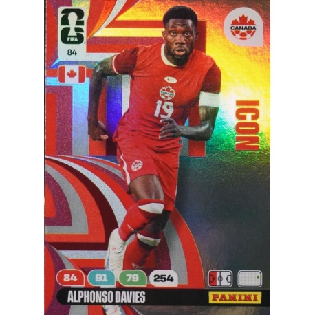 Alphonso Davies Icon Canadá 84