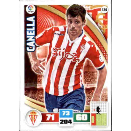 Canella Sporting 320 Adrenalyn XL La Liga 2015-16