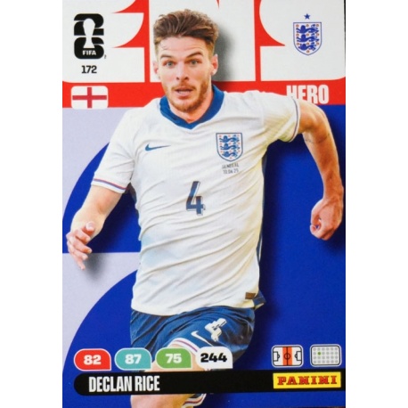 Declan Rice Inglaterra 172
