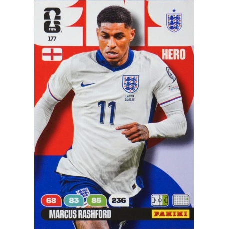 Marcus Rashford Inglaterra 177