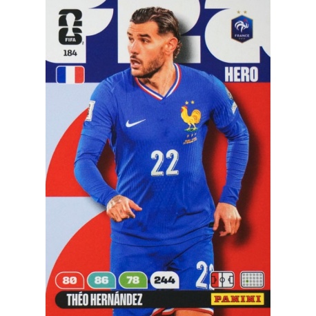 Theo Hernandez Francia 184