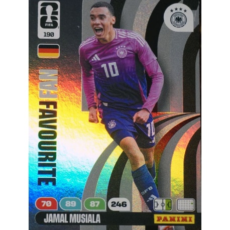 Jamal Musiala Fan Favourite Alemania 190