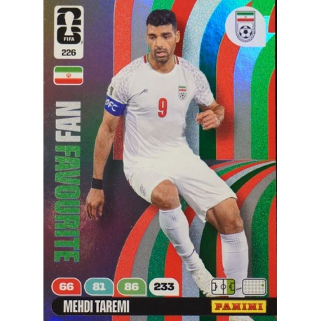 Mehdi Taremi Fan Favourite Irán 226