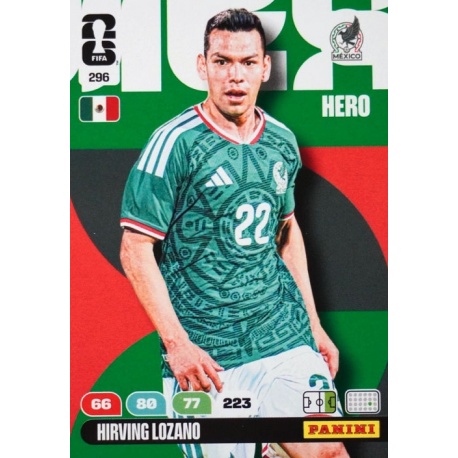 Hirving Lozano México 296