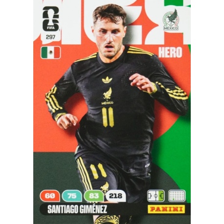 Santiago Giménez México 297
