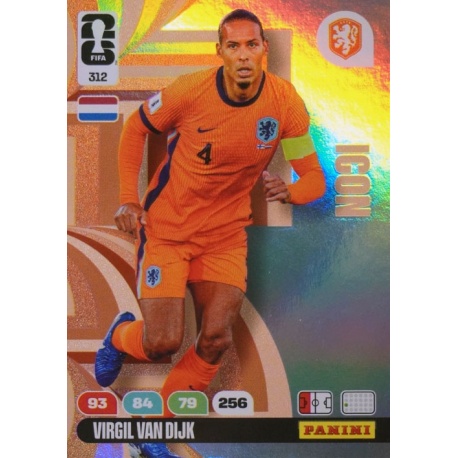 Virgil van Dijk Icon Paises Bajos 312