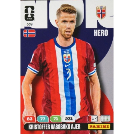 Kristoffer Vassbakk Ajer Noruega 339