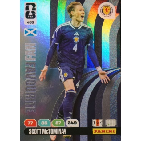 Scott McTominay Fan Favourite Escocia 406