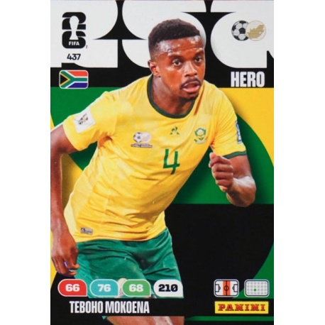 Teboho Mokoena Sudáfrica 437