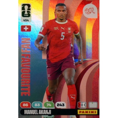 Manuel Akanji Fan Favourite Suiza 454