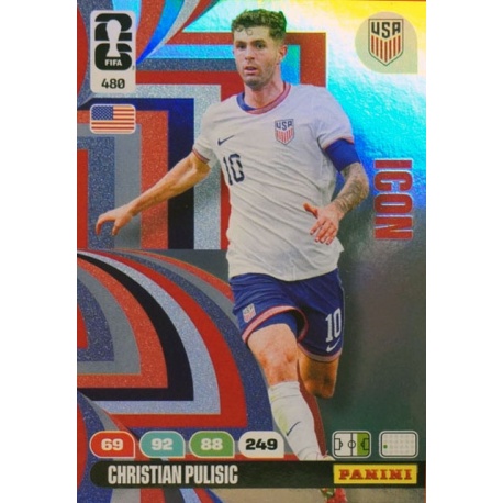 Christian Pulisic Icon Estados Unidos 480