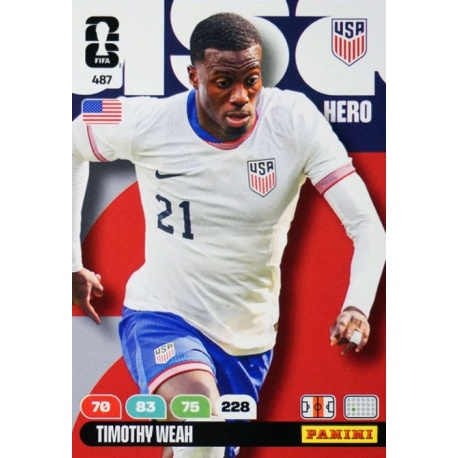 Timothy Weah Estados Unidos 487