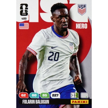 Folarin Balogun Estados Unidos 489