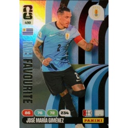 José María Giménez Fan Favourite Uruguay 490